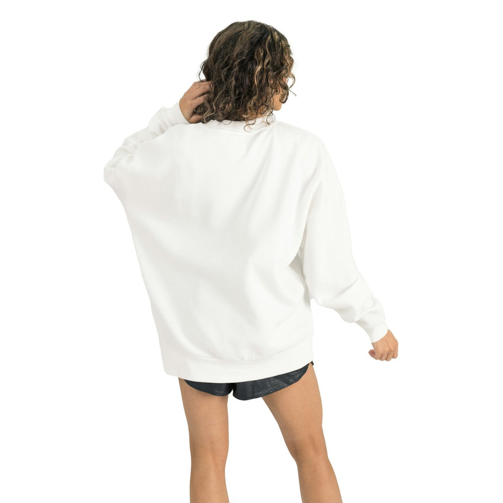 Houston Texans Gameday Couture Women's Timeless Triumph Premium Fleece Pullover Sweatshirt White - NFL