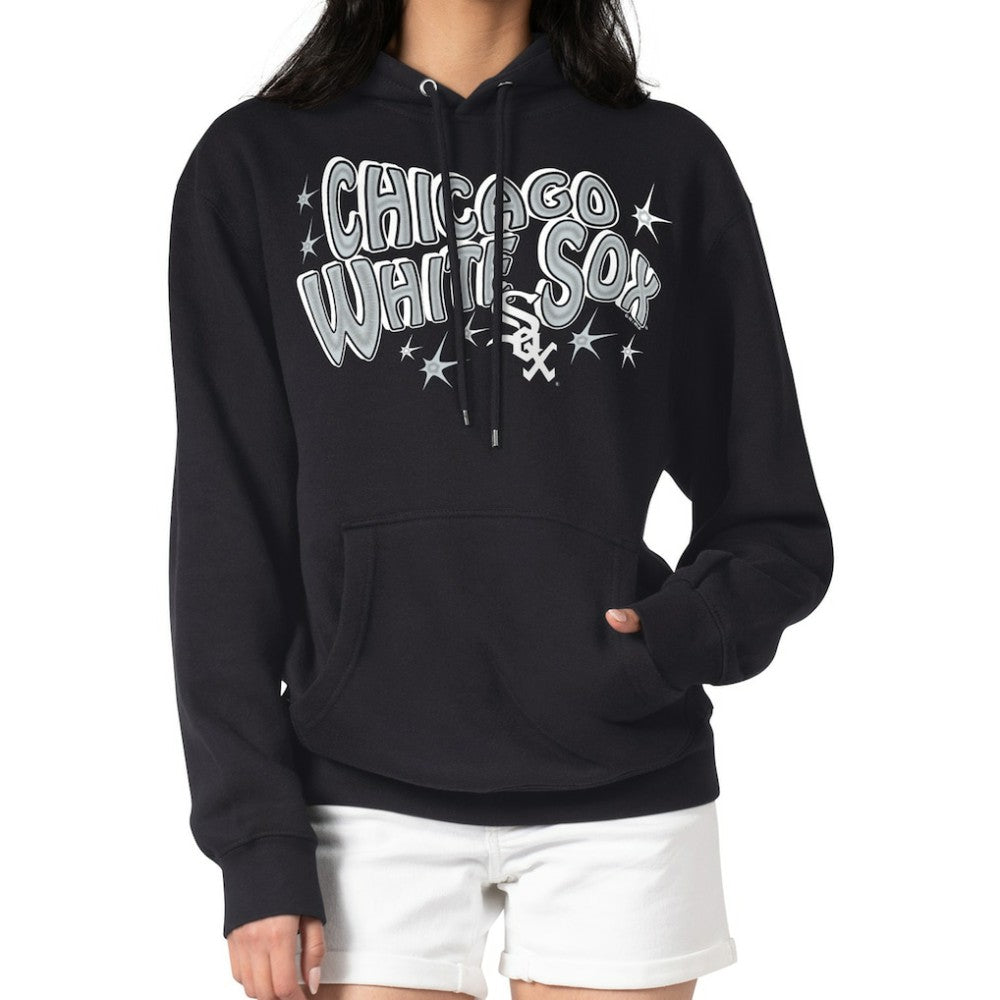Chicago White Sox Starter Women's Fireworks Fleece Tri-Blend Pullover Hoodie Online