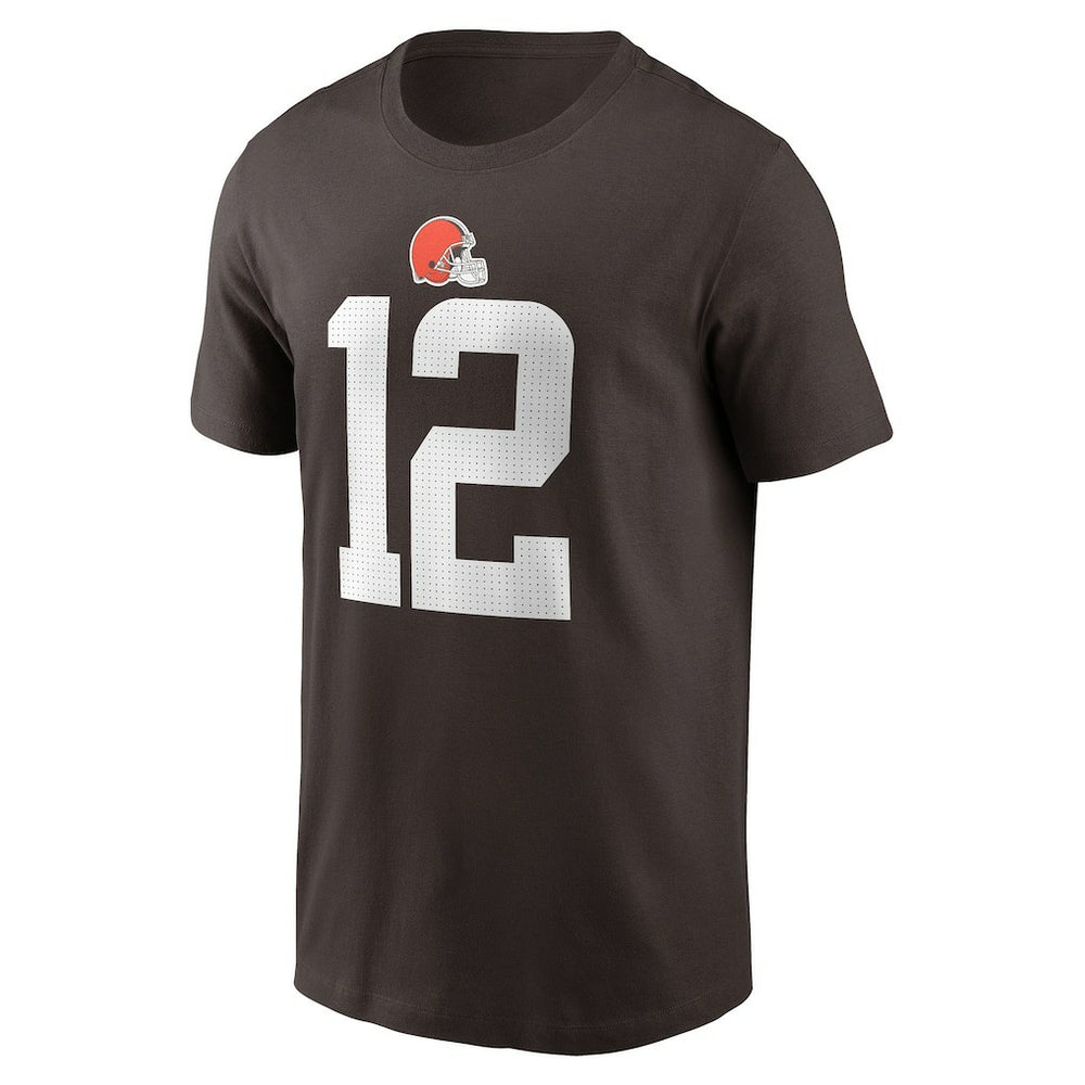 Shedeur Sanders Cleveland Browns Youth 2025 NFL Draft Player Name & Number T-Shirt Brown - Nike