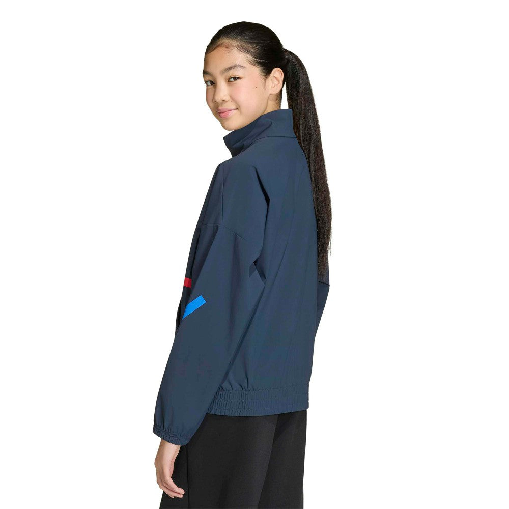 Adidas Arsenal Youth 2025/26 Club Anthem Full-Zip Jacket - Navy