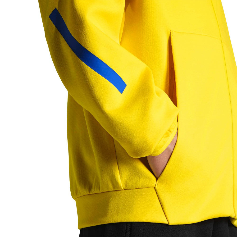 Adidas Club America 2025/26 Club Anthem Full-Zip Hooded Jacket - Yellow