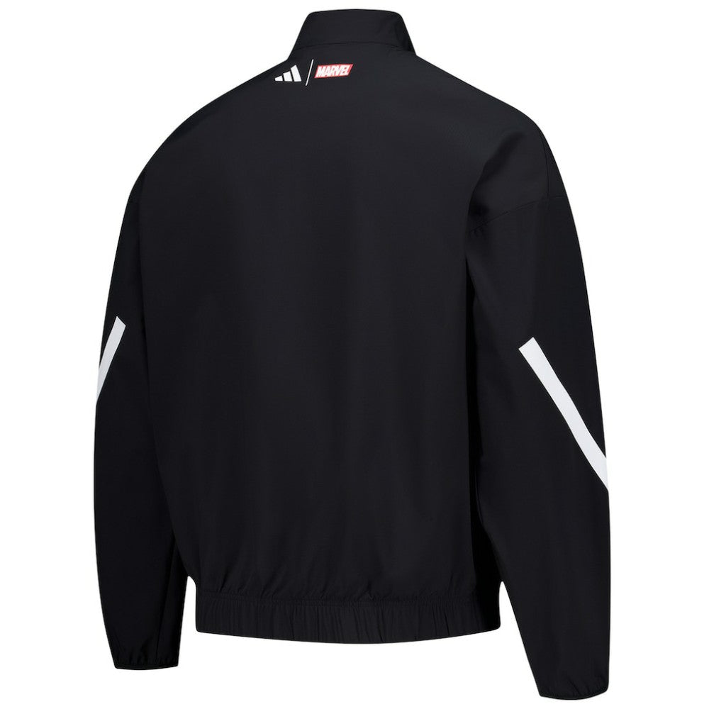 Adidas Real Madrid x Marvel Anthem Full-Zip Jacket - Black