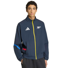 Adidas Arsenal 2025/26 Club Anthem Full-Zip Jacket - Navy