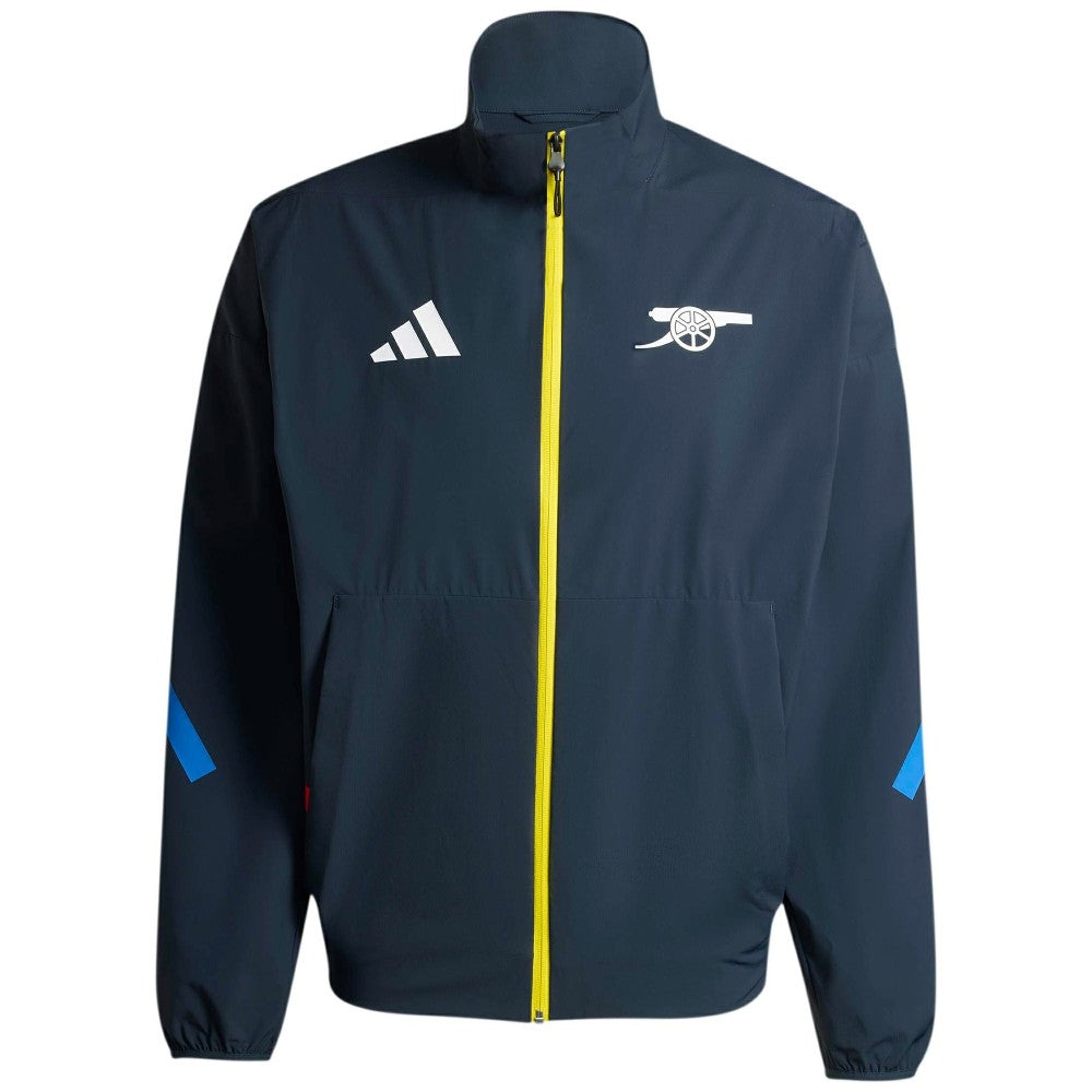 Adidas Arsenal 2025/26 Club Anthem Full-Zip Jacket - Navy
