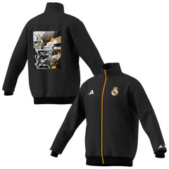 Adidas Real Madrid x Marvel Youth Track Jacket - Black