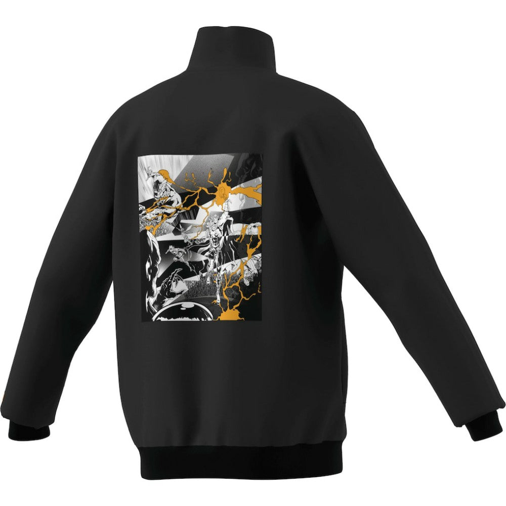 Adidas Real Madrid x Marvel Youth Track Jacket - Black