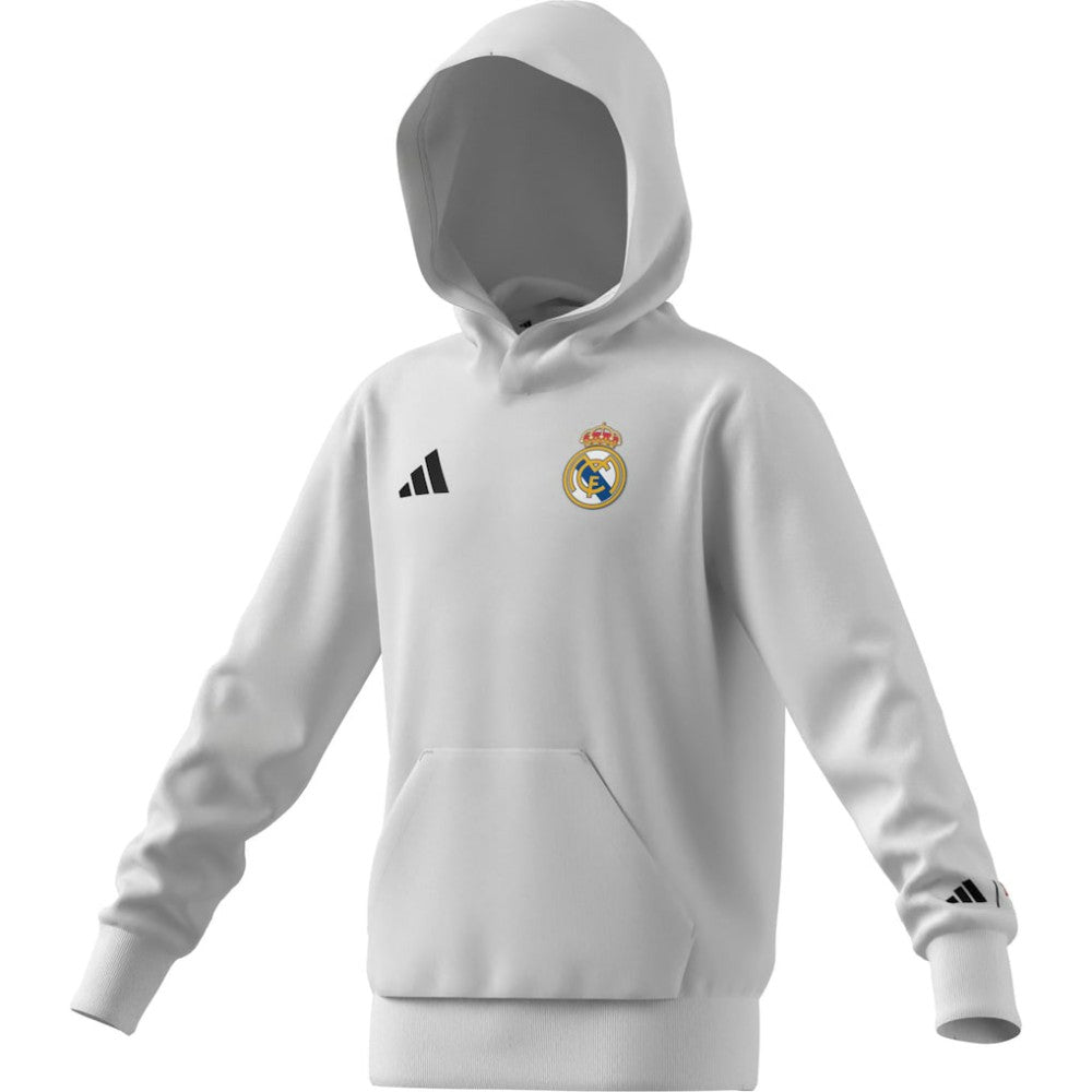 Adidas Real Madrid x Marvel Youth Hoodie - White