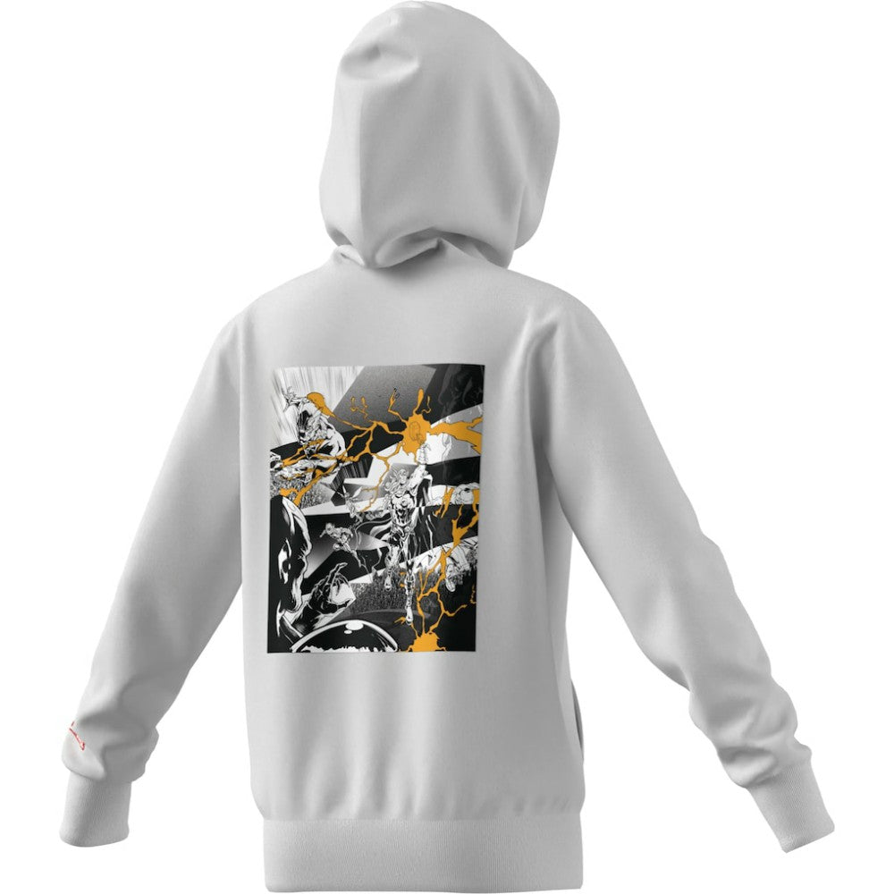 Adidas Real Madrid x Marvel Youth Hoodie - White