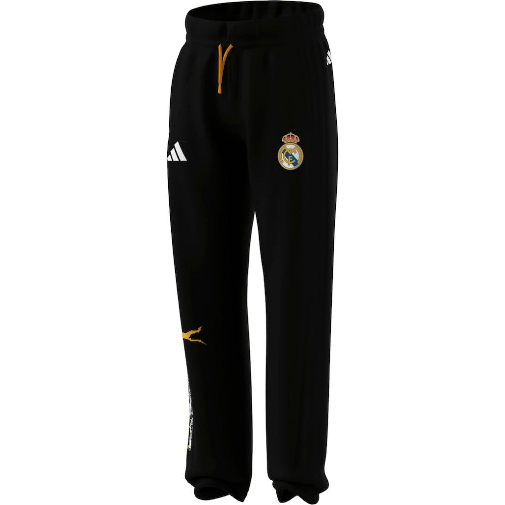 Adidas Real Madrid x Marvel Youth Track Pants - Black