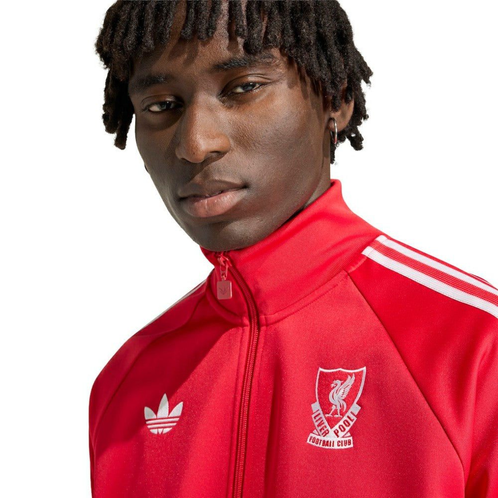 Adidas Liverpool Originals Culturewear Full-Zip Track Jacket - Red