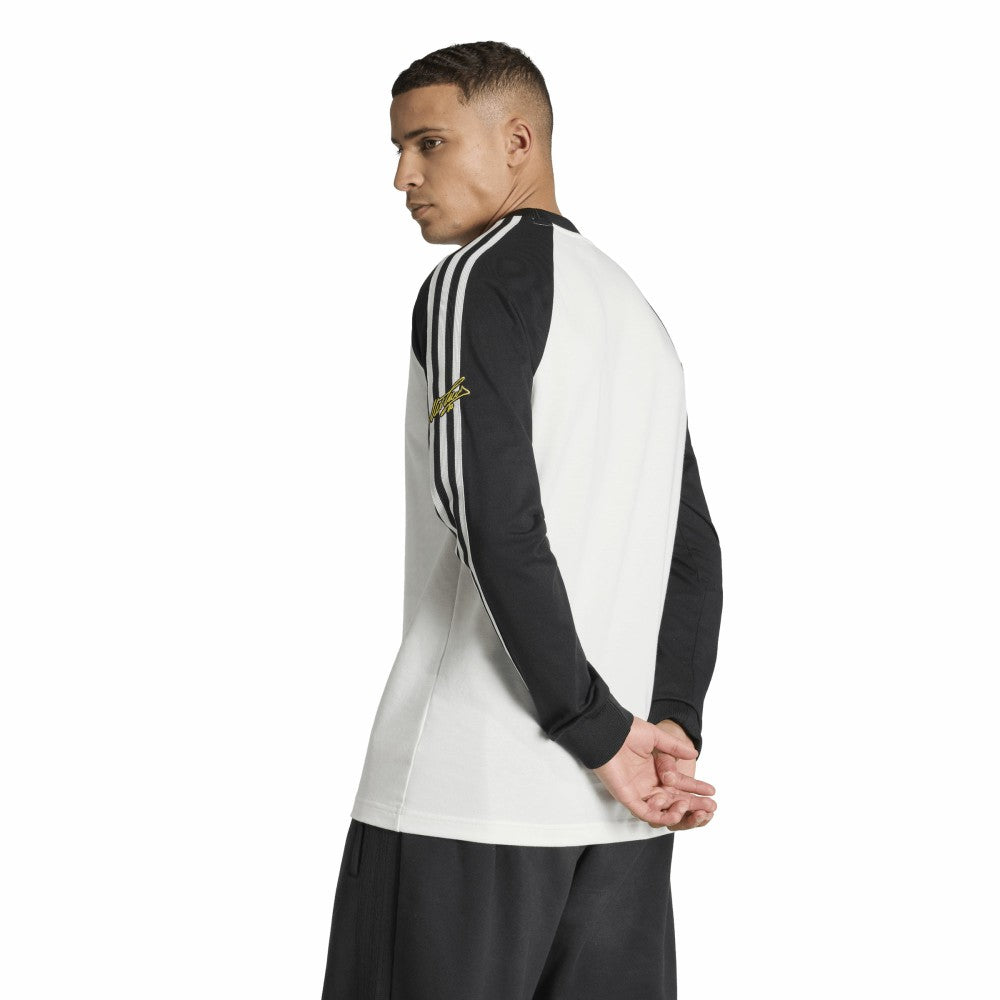 Adidas Juventus Originals Culturewear Originals Long Sleeve T-Shirts - White