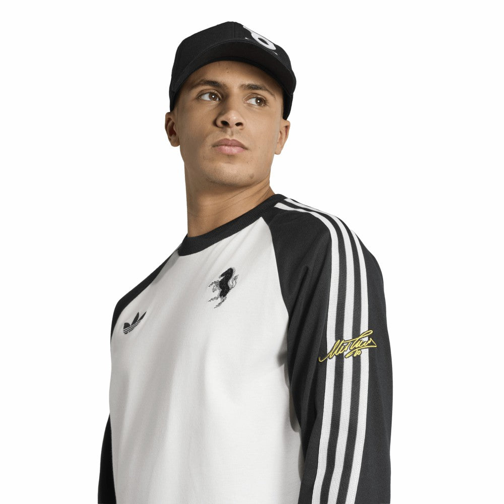 Adidas Juventus Originals Culturewear Originals Long Sleeve T-Shirts - White