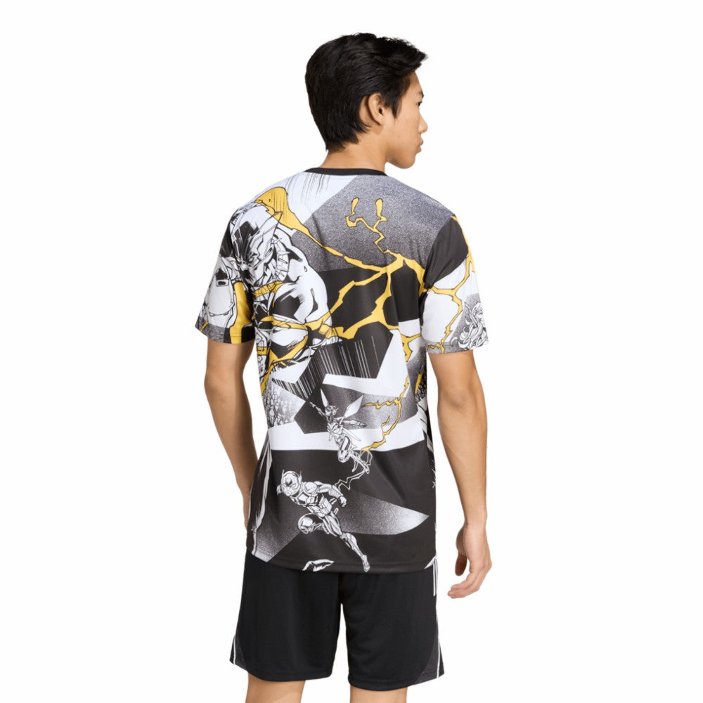 Adidas Real Madrid x Marvel AEROREADY 2025/26 Pre-Match Top - White