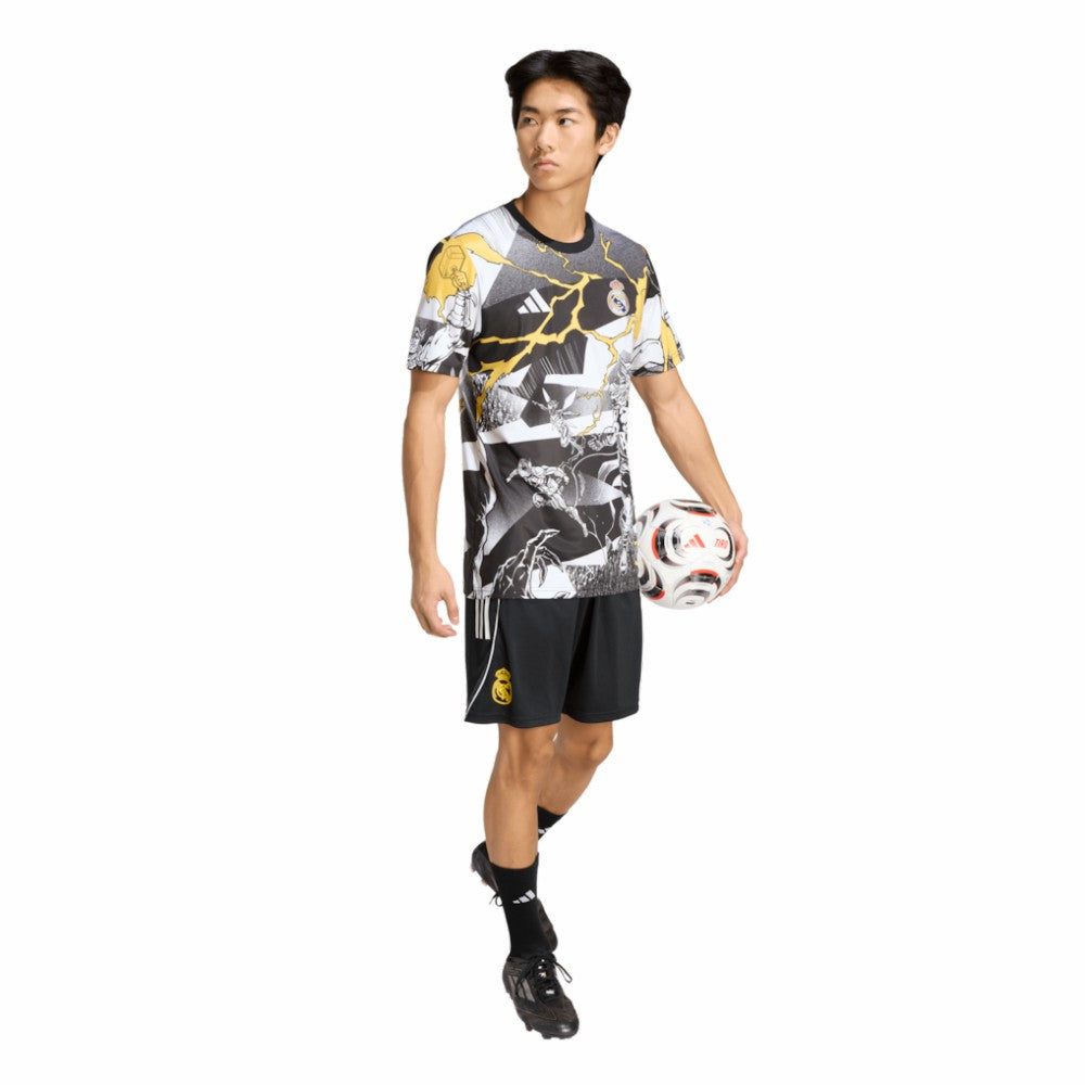 Adidas Real Madrid x Marvel AEROREADY 2025/26 Pre-Match Top - White
