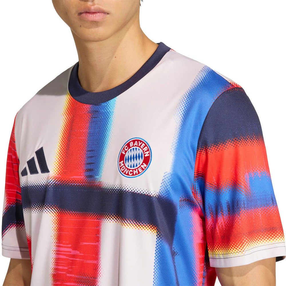 Adidas Bayern Munich 2025/26 Pre-Match Training Jerseys - Navy