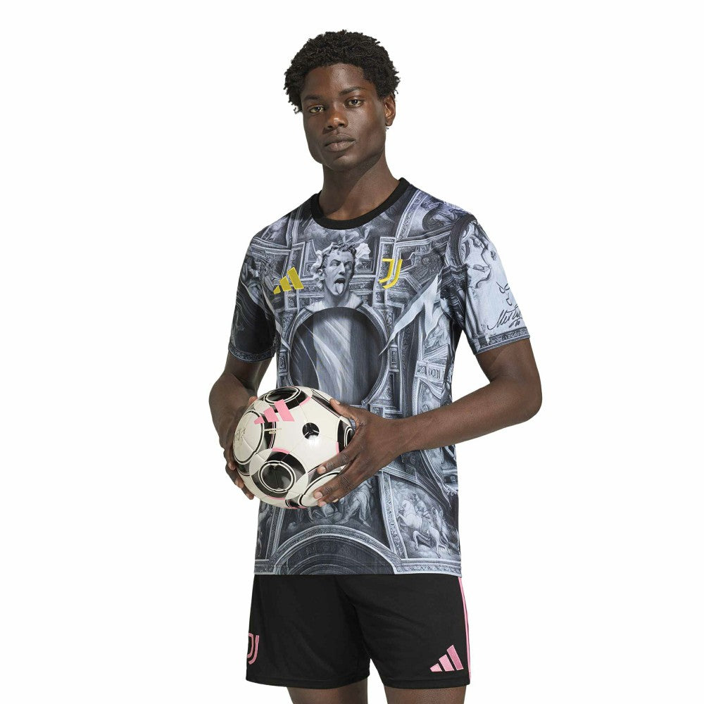 Adidas Juventus 2025/26 Pre-Match Training Jerseys - Black