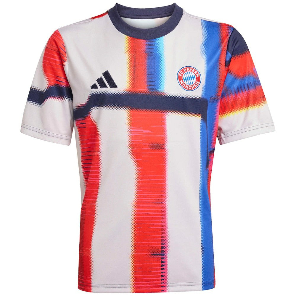 Adidas Bayern Munich Youth 2025/26 Pre-Match Training Jerseys - Navy