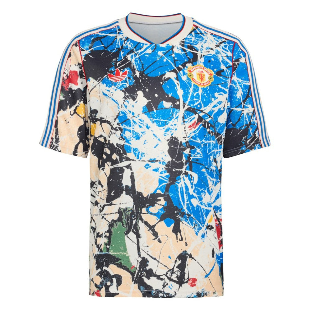 Adidas Manchester United X Stone Roses Replica Jerseys - Blue
