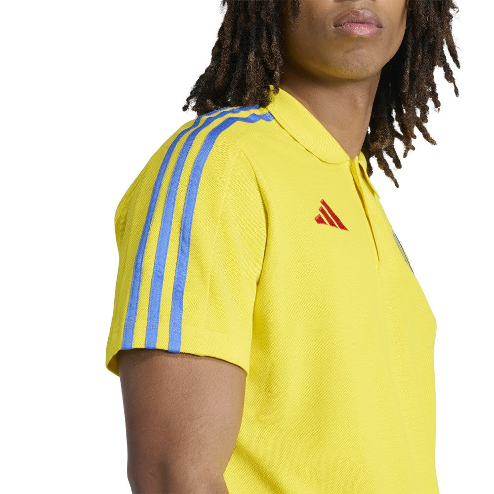 Adidas Club America 2025/26 DNA Alphaskin Polo - Yellow