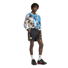 Adidas Manchester United X Stone Roses Long Sleeve Replica Jerseys - Blue