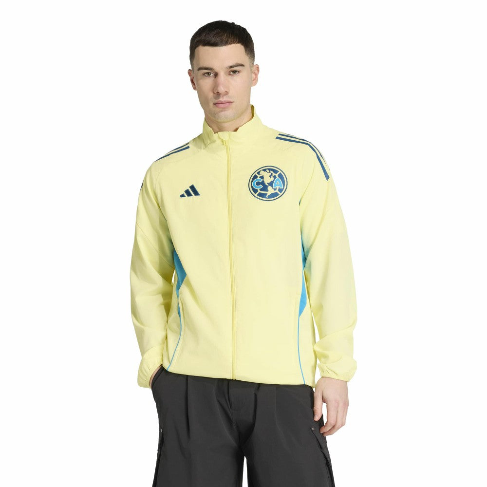 Adidas Club America Tiro 2025/26 Full-Zip Training Jacket - Yellow
