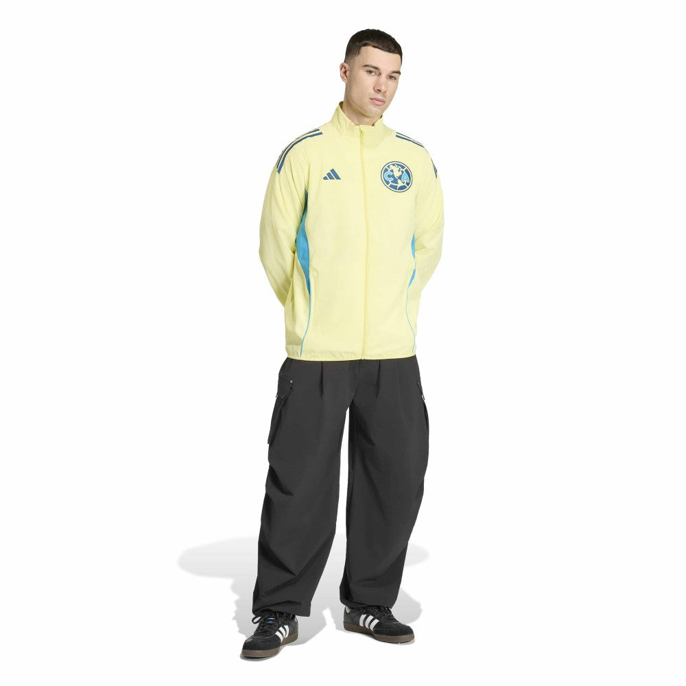 Adidas Club America Tiro 2025/26 Full-Zip Training Jacket - Yellow