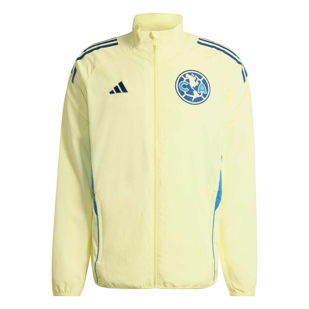 Adidas Club America Tiro 2025/26 Full-Zip Training Jacket - Yellow
