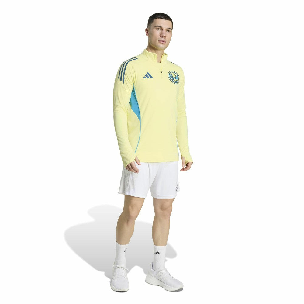 Adidas Club America Tiro 2025/26 AEROREADY Raglan Full-Zip Training Top - Yellow