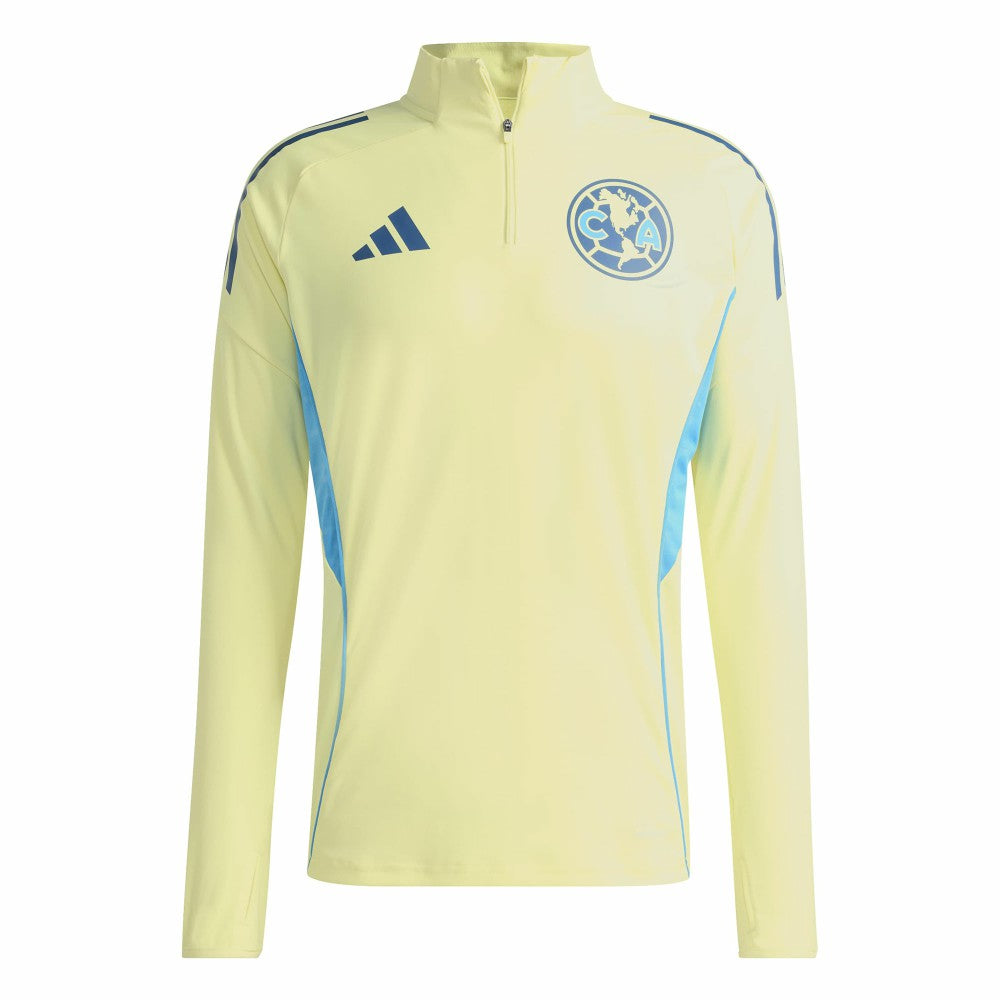 Adidas Club America Tiro 2025/26 AEROREADY Raglan Full-Zip Training Top - Yellow