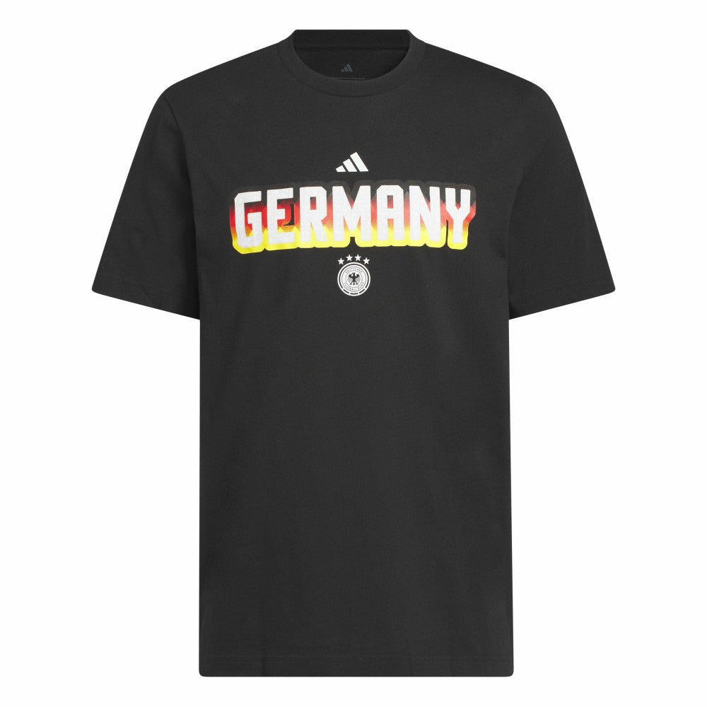 Adidas Germany National Team Jerseys Hook T-Shirts - Black
