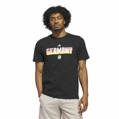 Adidas Germany National Team Jerseys Hook T-Shirts - Black