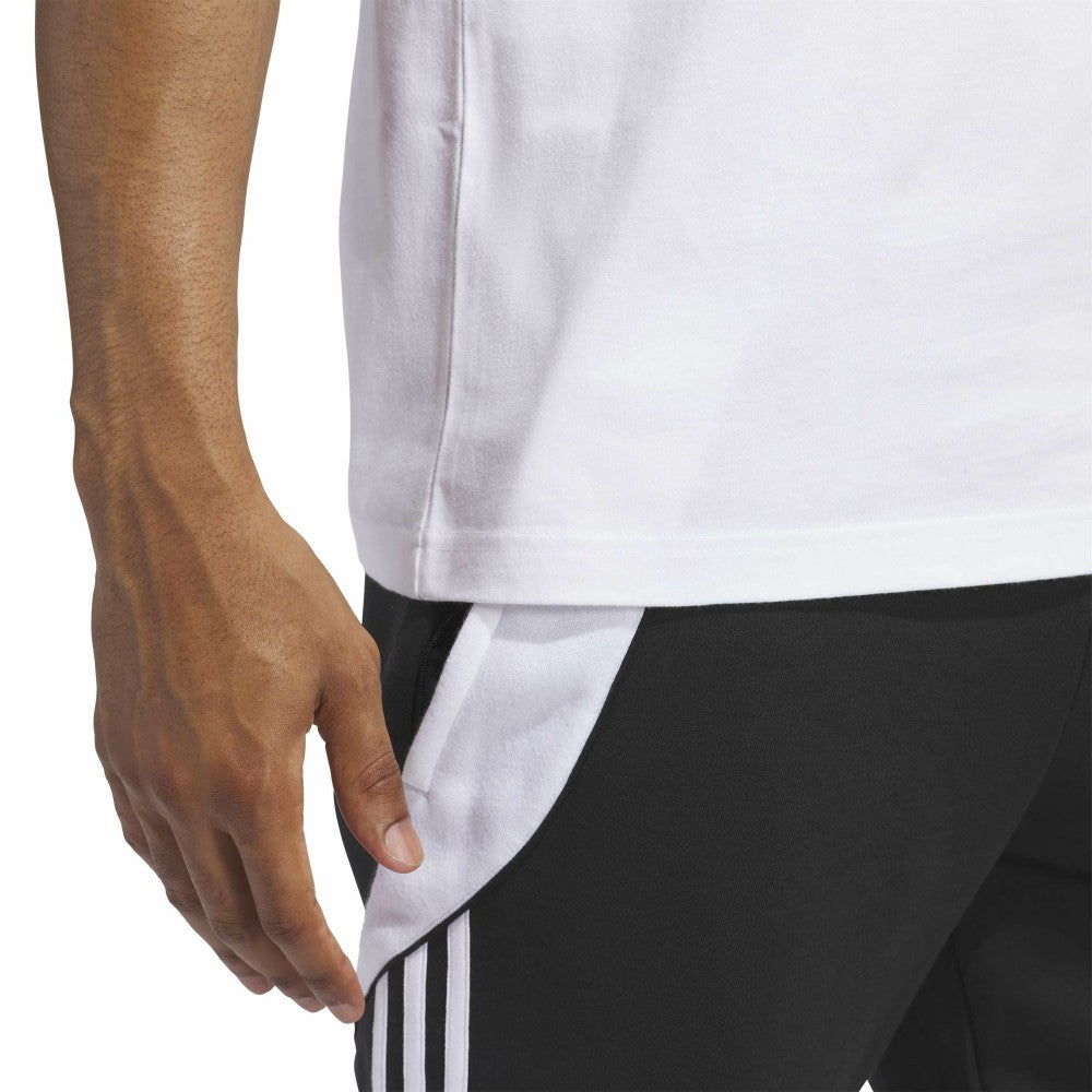 Adidas Italy National Team Jerseys Hook T-Shirts - White