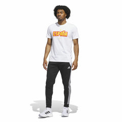 Adidas Spain National Team Jerseys Hook T-Shirts - White