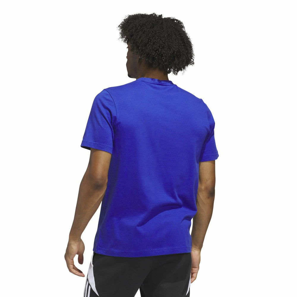 Adidas Italy National Team Jerseys Hook T-Shirts - Blue