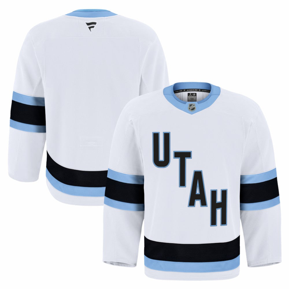 Utah Mammoth Fanatics Away Authentic Pro Jersey - White | NHL Jerseys