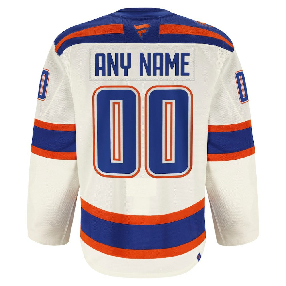 Edmonton Oilers - Fanatics Alternate Authentic Pro Custom Jersey Light Beige