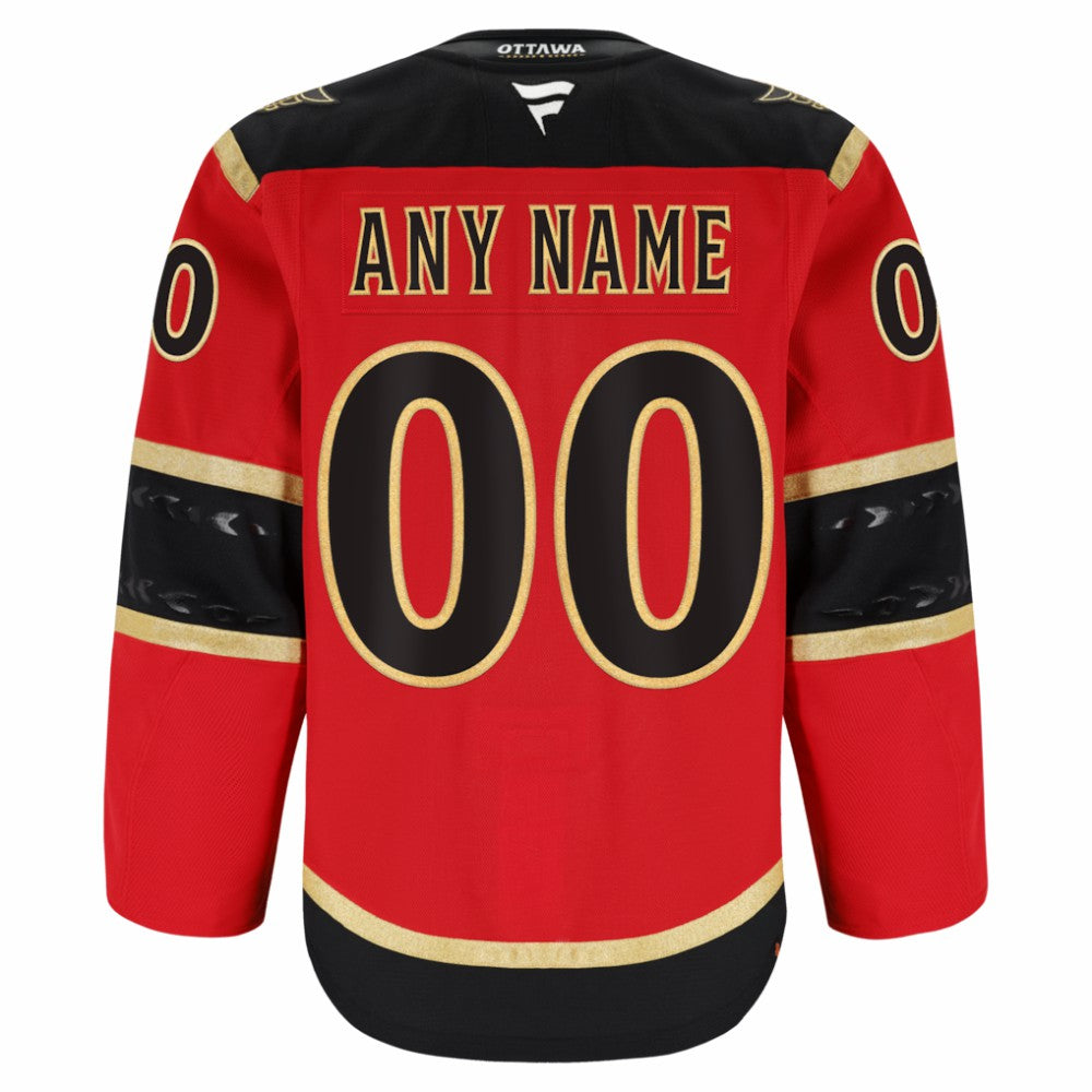 Ottawa Senators - Fanatics Alternate Authentic Pro Custom Jersey Red