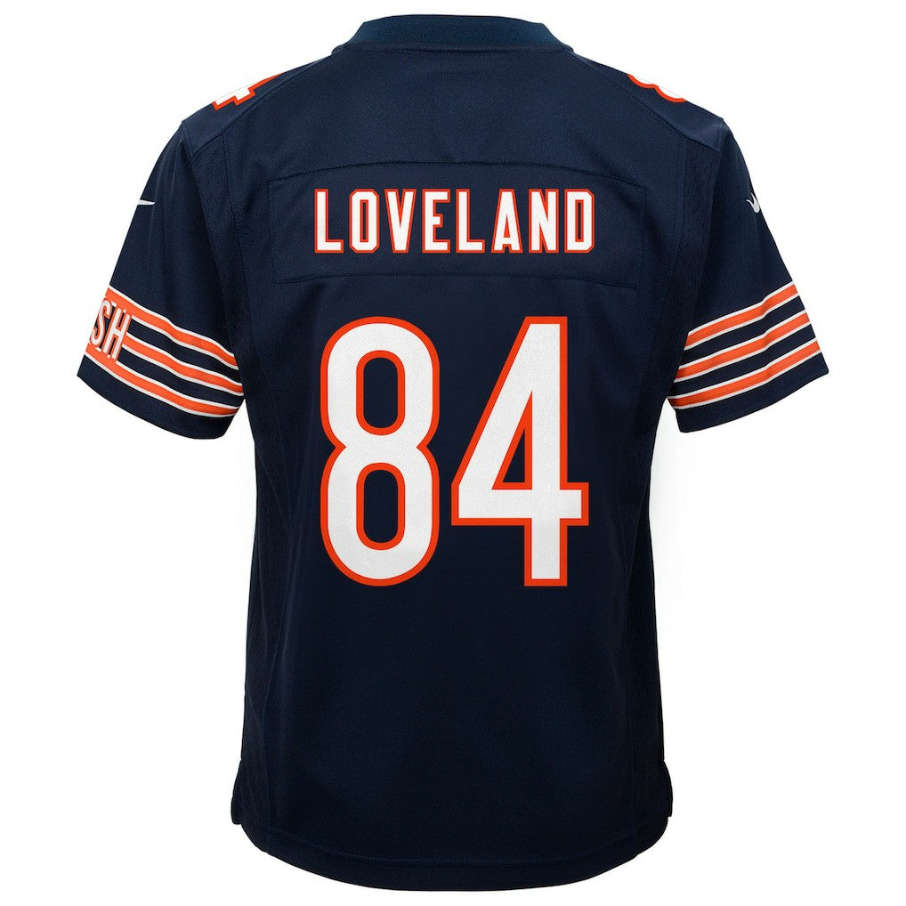 Colston Loveland Chicago Bears Youth Game Jersey Navy - Nike