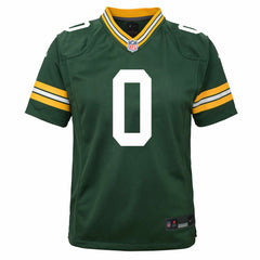 Matthew Golden Green Bay Packers Youth Team Game Jersey Green - Nike