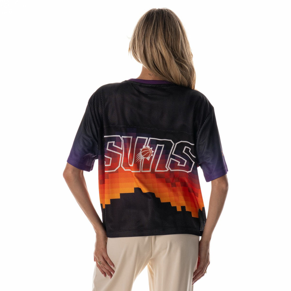 NBA - Phoenix Suns The Wild Collective Unisex 2025/26 City Edition Boxy Mesh T-Shirt - Black