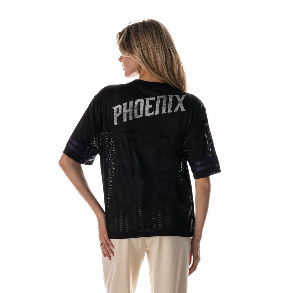 NBA - Phoenix Suns The Wild Collective Unisex 2025/26 City Edition Boxy Mesh Jersey T-Shirt - Black