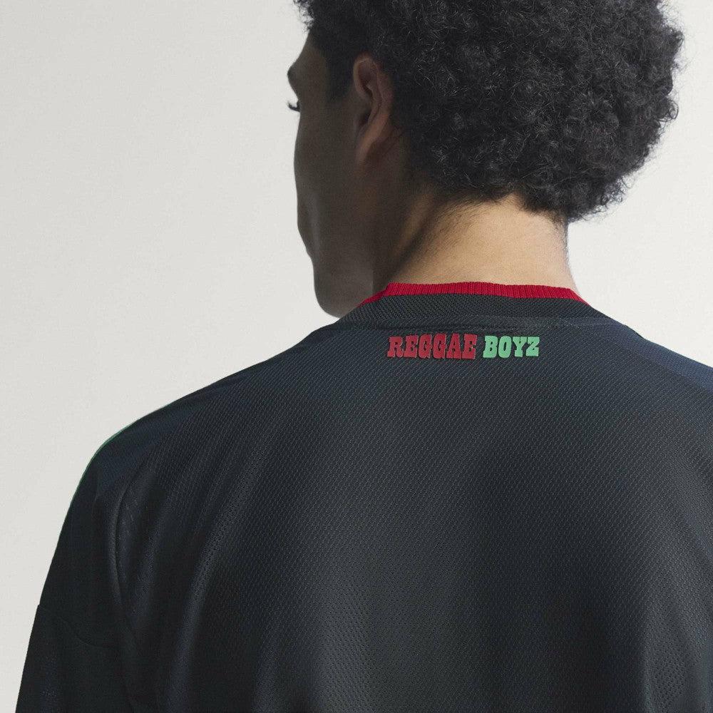 Adidas Jamaica National Team 2026 Away On-Field Jerseys - Black