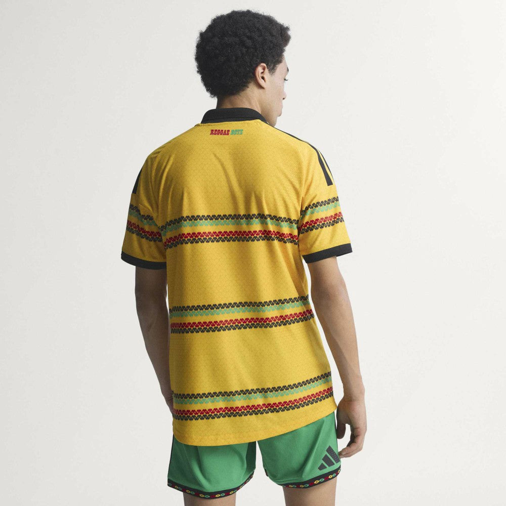 Adidas Jamaica National Team 2026 Home On-Field Jerseys - Yellow