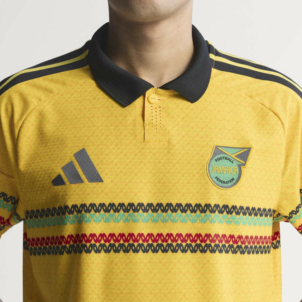 Adidas Jamaica National Team 2026 Home On-Field Jerseys - Yellow