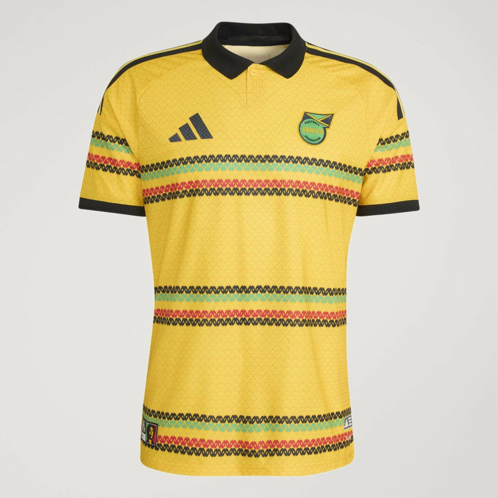 Adidas Jamaica National Team 2026 Home On-Field Jerseys - Yellow