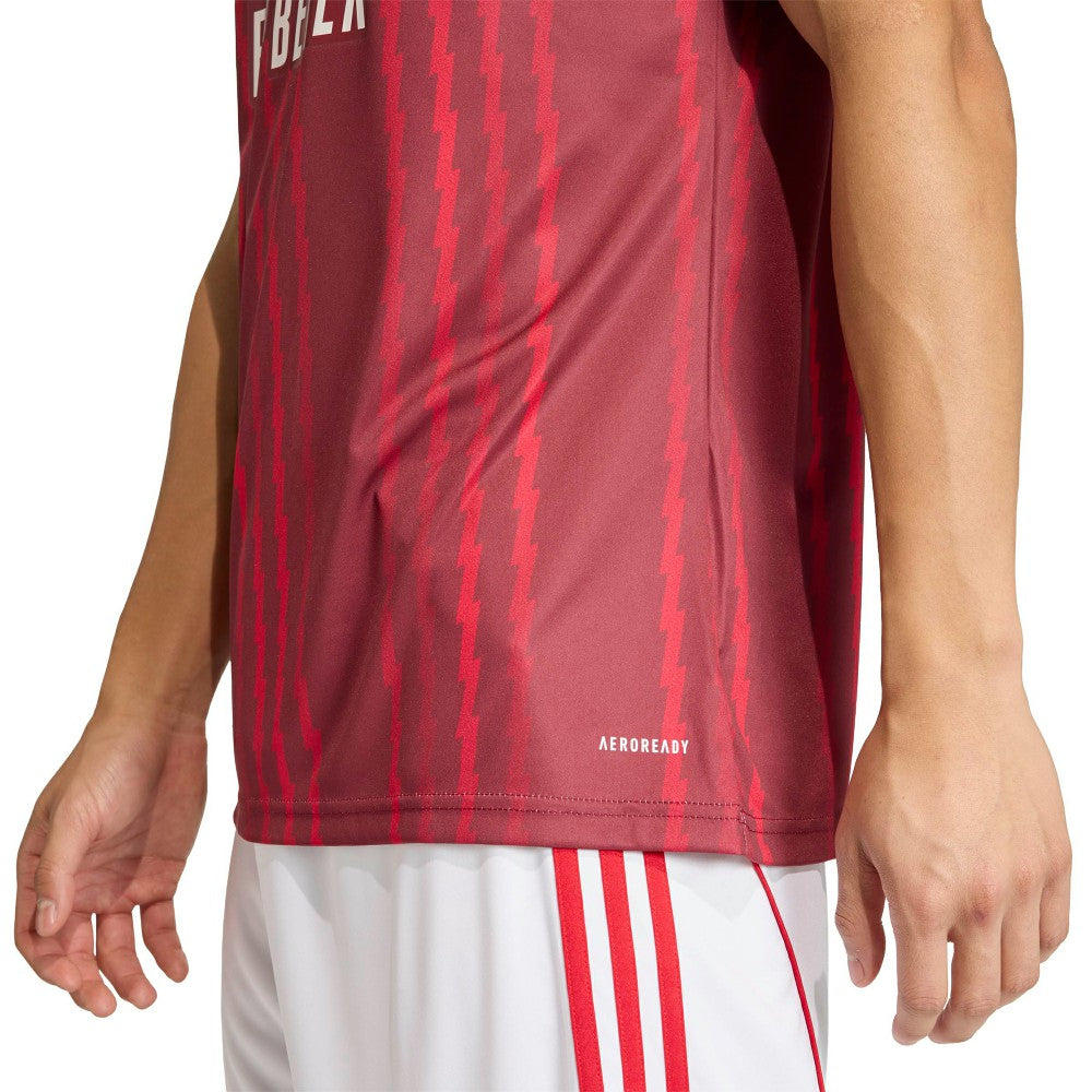 Adidas Arsenal 2025/26 Pre-Match Training Jerseys - Red