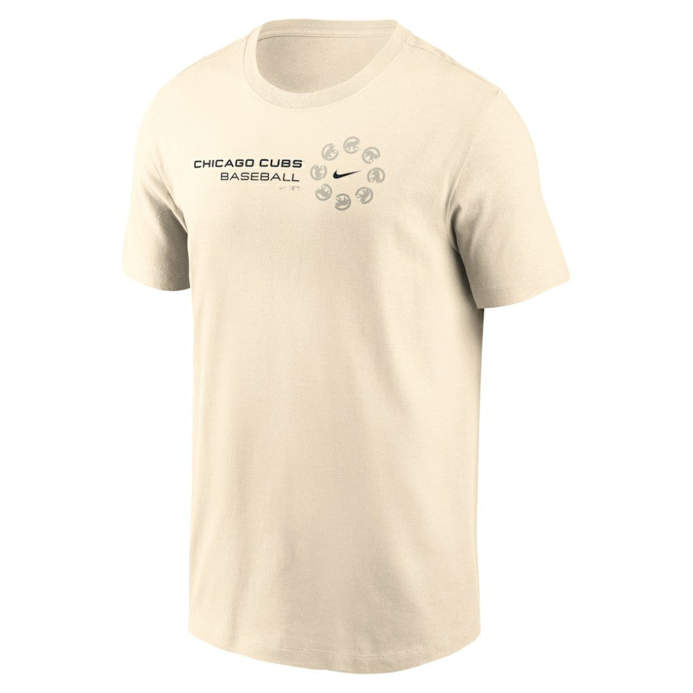 Chicago Cubs Nike Pinwheel Lockup T-Shirt Clearance