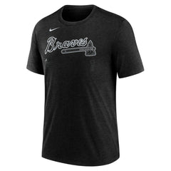 Atlanta Braves Nike Wordmark Tri-Blend T-Shirt discount