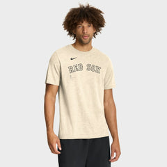 Boston Red Sox Nike Wordmark Tri-Blend T-Shirt On Sale