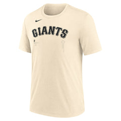 San Francisco Giants Nike Wordmark Tri-Blend T-Shirt Clearance